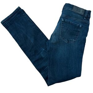 Diesel Getlegg Regular Stretch Dark Blue Denim Low Waist Jeans Size 25x30 Womens